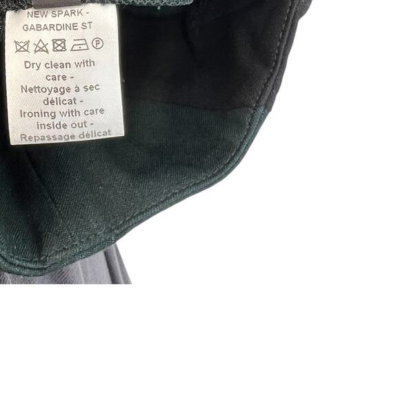 Joseph New Spark Gabardine Stretch Pants Legging Dark Green‎ Size 42 US 10 - Picture 11 of 12